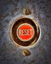 Reset the Grunge Royalty Free Stock Photo