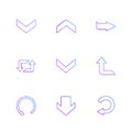 reset , up , next , arrows , directions , left , right , pointer Royalty Free Stock Photo