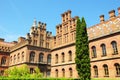 Residence of Bukovinian and Dalmatian Metropolitans, now part of Chernivtsi University. Royalty Free Stock Photo