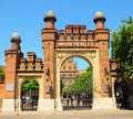 Residence of Bukovinian and Dalmatian Metropolitans, now part of Chernivtsi University. Royalty Free Stock Photo