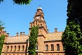 Residence of Bukovinian and Dalmatian Metropolitans, now part of Chernivtsi University. Yuriy Fedkovych Chernivtsi National Royalty Free Stock Photo