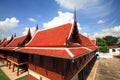 Residence of the monk wooden houses