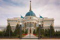 Residence of the President of the Republic of Kazakhstan Ak Orda in Astana, Kazakhstan. Royalty Free Stock Photo