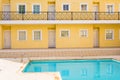 Residence with swimming pool Royalty Free Stock Photo