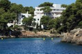 Residences, Rock, Cruise Ship from Es Forti, Cala dÃÂ´Or, Cala Gran, Cala Esmeralda, Cala Ferrera to Porto Colom, Majorca, Spain