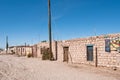 Residences in the suburb of Toconao (Chile) Royalty Free Stock Photo