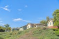 Residences on top of a slope at Ladera Ranch in Southern California