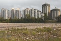 Residential Apartment Buildings in Calgary Royalty Free Stock Photo