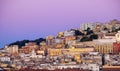 Residential Apartment Home Buildings in Historic Downtown City of Naples, Italy Royalty Free Stock Photo