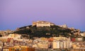 Residential Apartment Home Buildings in Historic Downtown City of Naples, Italy Royalty Free Stock Photo