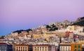 Residential Apartment Home Buildings in Historic Downtown City of Naples, Italy Royalty Free Stock Photo