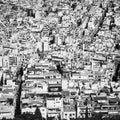 Residential area of Athens City Royalty Free Stock Photo