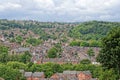 Residential area of the city of Sheffield, UK