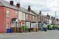 Residential area of the city of Sheffield, UK Royalty Free Stock Photo