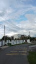 residential area in Likas, Sabah, Malaysia