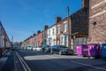 Residential area outside Anfield in Liverpool