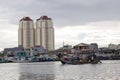 residential areas near the port of Sunda Kelapa Jakarta Indonesia Royalty Free Stock Photo