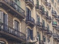 Residential building facade - beautiful old house