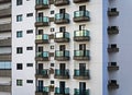 Residential building facade, Sao Paulo