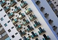 Residential building facade, Sao Paulo