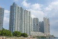 Residential building in Hong Kong Royalty Free Stock Photo