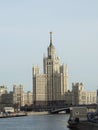 The residential building on Kotelnicheskaya embankment is a symbol of a bygone era.