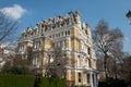 Residential building overlooking Cornwall Square in South Kensington, near Gloucestor Road in west London, UK. Royalty Free Stock Photo