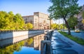 Residential building, Rusakovskaya embankment, Yauza river, Moscow