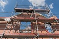 Residential building under construction Royalty Free Stock Photo