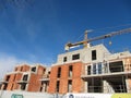 Residential building under construction in PlÃÂ©rin Royalty Free Stock Photo