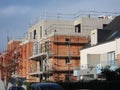 Residential building under construction in PlÃÂ©rin Royalty Free Stock Photo