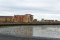 Hartlepool Marina in Cleveland, North England Royalty Free Stock Photo