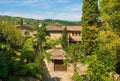 Buildings in Montefioralle, Tuscany Royalty Free Stock Photo