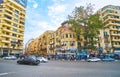 Residential buildings in Midan Tahrir, Cairo, Egypt