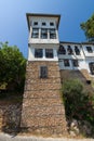 Residential buildings in the mountainous part of the city Royalty Free Stock Photo