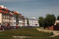 Residential buildings in Nowe Miasto town in Warsaw, Poland