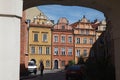 Residential buildings in Nowe Miasto town in Warsaw, Poland