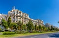 Residential buildings in Unirii Boulevard - Bucharest