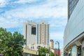 Residential and business buildings of Al-Balad, downtown central district of Jeddah, Saudi Arabia