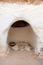 Residential caves of troglodyte in Matmata, Tunisia