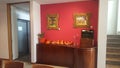 Residential - Colourful area in dining room near sideboard in a lovely home in Sydney NSW Australia