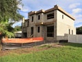 Residential construction site, south Tampa Royalty Free Stock Photo