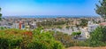 Residential district of Paphos, Cyprus Royalty Free Stock Photo