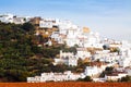 Residential districts in spanish town Royalty Free Stock Photo