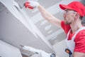 Residential Drywall Patching Royalty Free Stock Photo