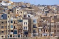 Residential flats and houses overlooking Bastion Street, Senglea, Malta