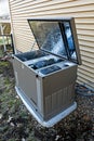 Residential generator Royalty Free Stock Photo