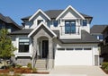 Modern Subdivision House Home Exterior Front Elevation Royalty Free Stock Photo