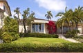 Residential home in Point Loma California. Royalty Free Stock Photo