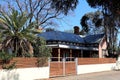 Residential home in Victorian architectural style with corrugated iron roof in Western Australia